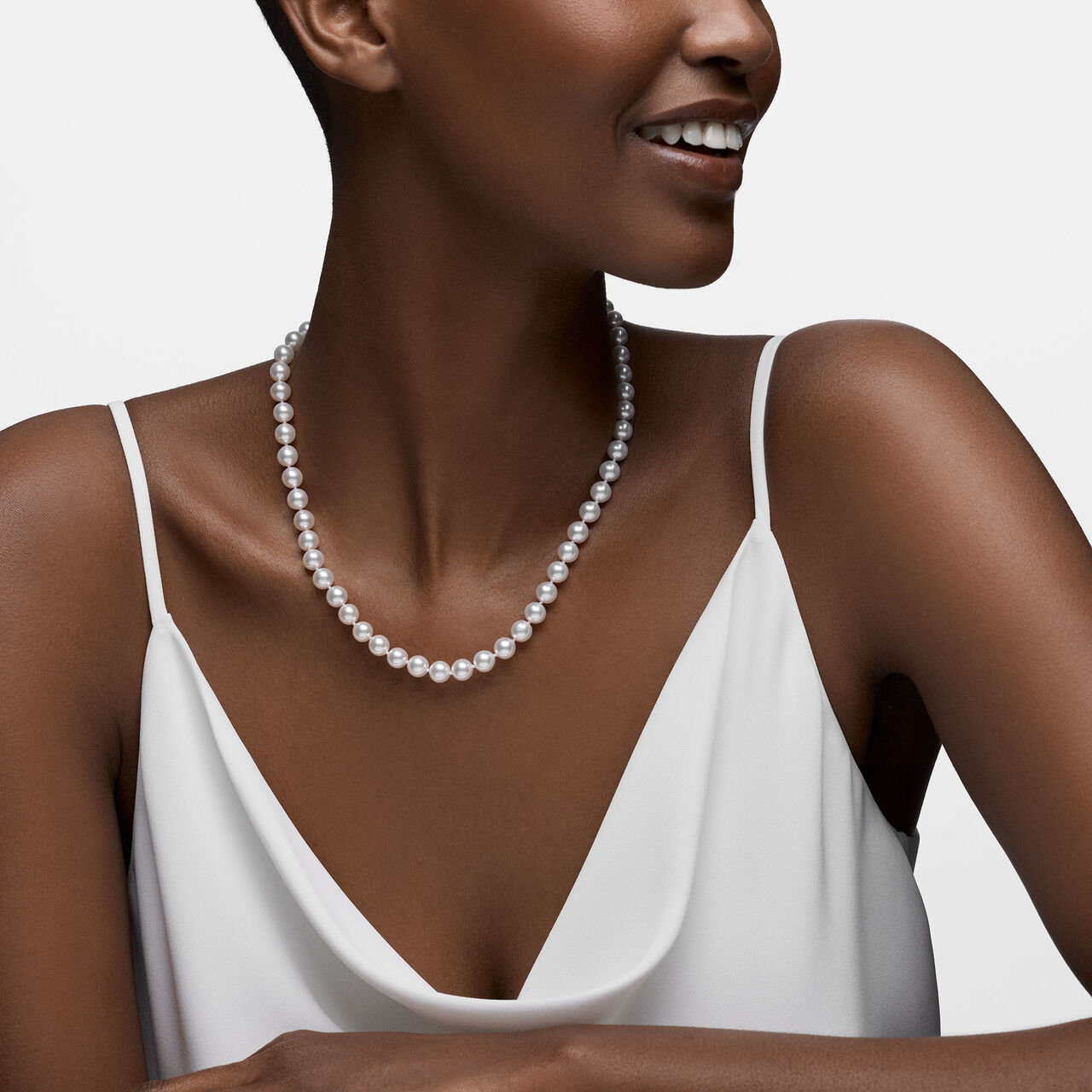 Birks Pearls 7-7.5 mm AAA Akoya Necklace image number 4